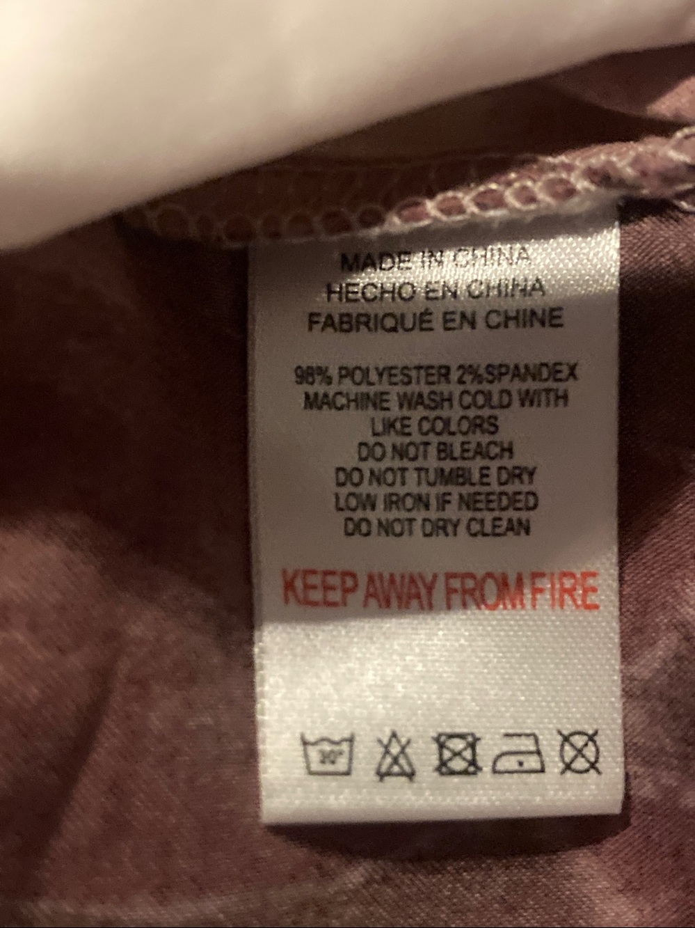 Jason Wu NWT  tie dye purple and white pajama top no flaws size large - Picture 7 of 8